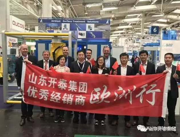 Kaitai excellent dealers take a one week's tour in Europe