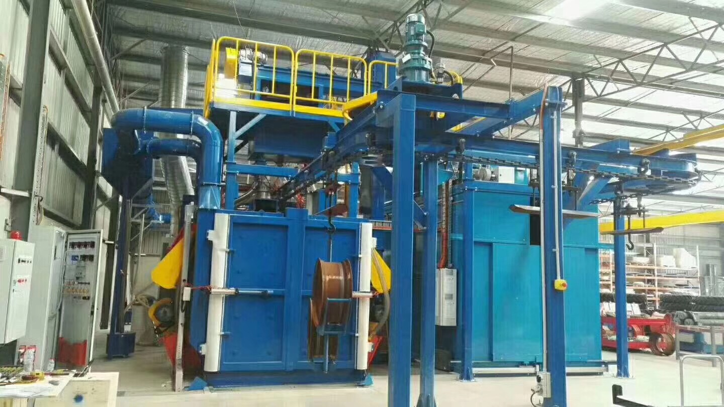 Hanger Chain Shot Blasting Machine