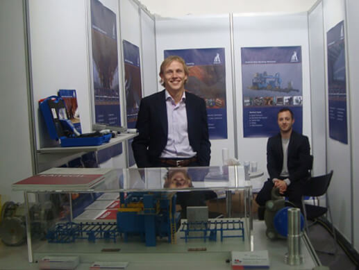 Shandong Kai Tai and Airblast B.V, a subsidiary of the Netherlands, jointly exhibited at Bauma Germany 2013