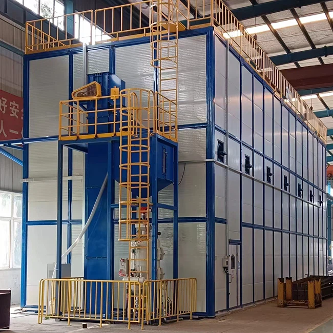 How to design an efficient sand blasting room layout