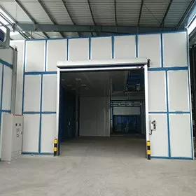  Full Floor Automatic Scraper Recovery Sand Blasting Room 