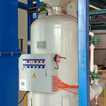 Partial Recovery Type Sand Blasting Room