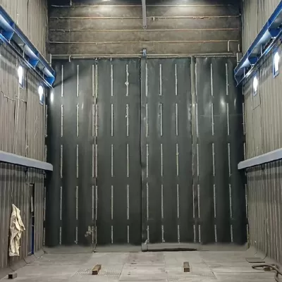 Partial Recovery Sand Blasting Room