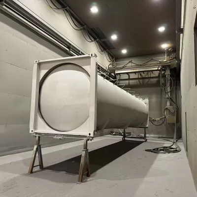 Robotic Sand Blasting Room