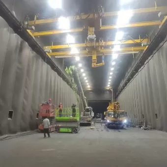 Robotic Sand Blasting Room