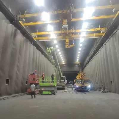 Robotic Sand Blasting Room