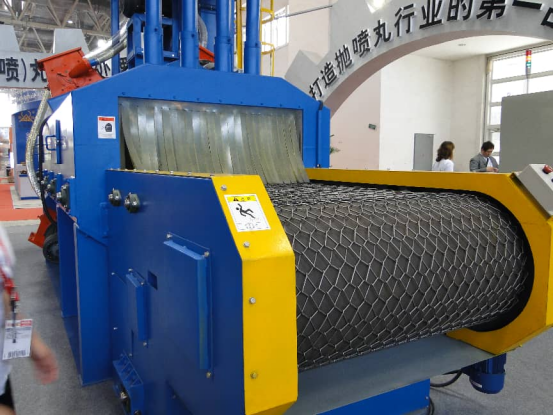Application of Mesh Belt Pass-through Shot Blasting Machine in Aluminum Die Casting Industry
