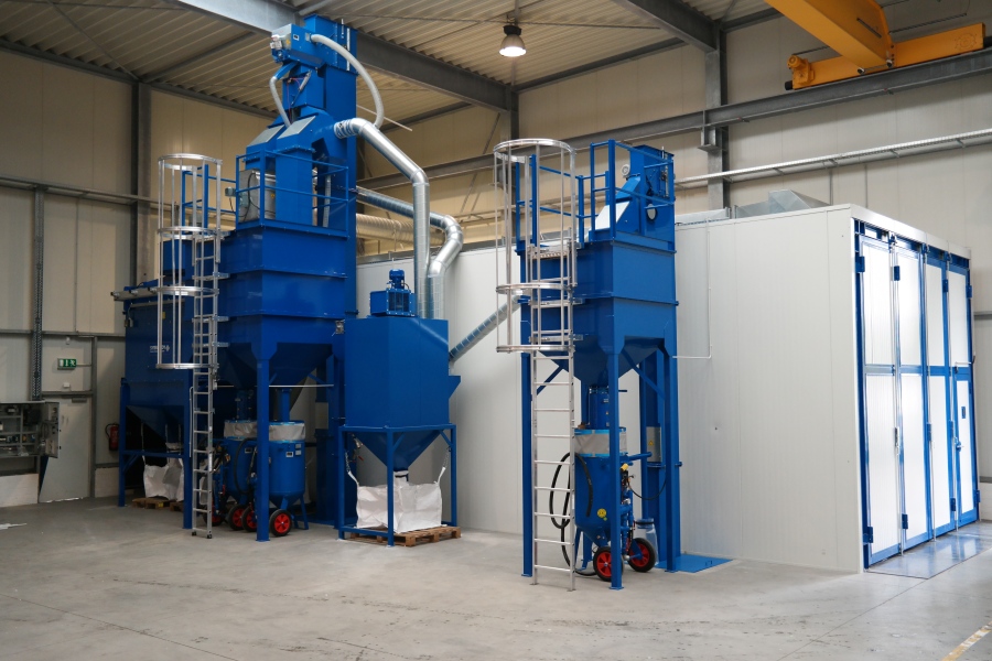 Shot Blasting Machine and Sandblasting Machine