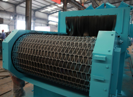 Application of Mesh Belt Pass-through Shot Blasting Machine in Aluminum Die Casting Industry