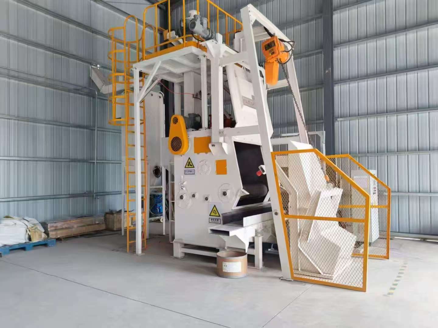 QR3210 Shot Blasting Machine Wins High Market Popularity
