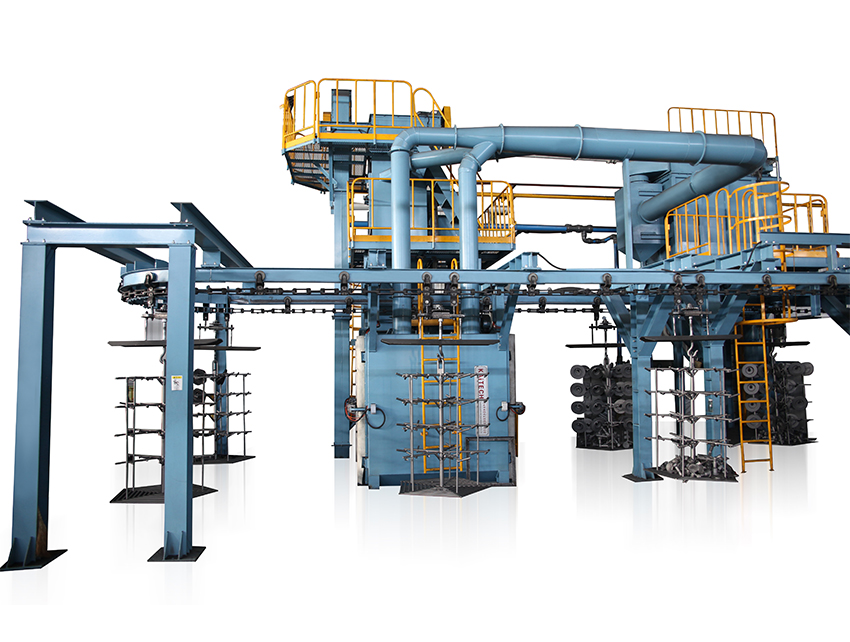 Q38,Q48 Series Catenary Type Shot Blasting Machine