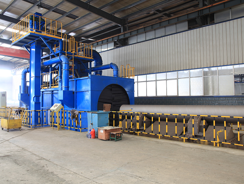 QGW Steel Pipe Outer Wall Special Shot Blasting Machine