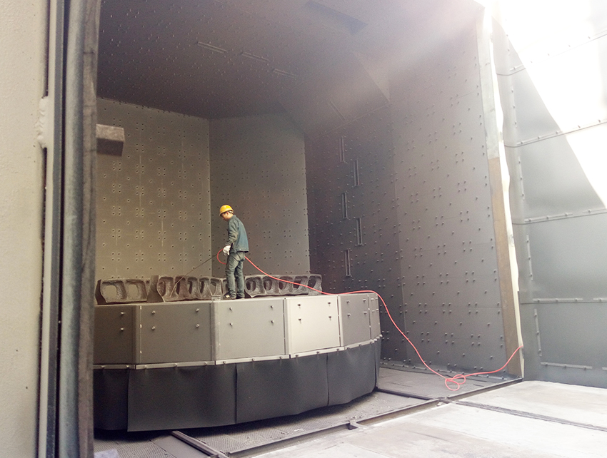 Q36/Q76 Series Trolley Type Shot Blasting Mahcine