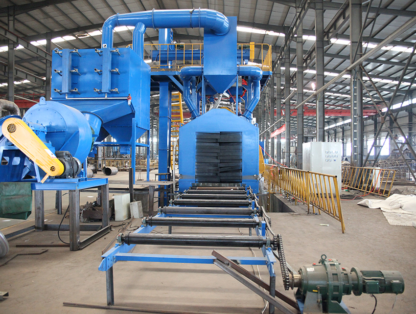 QH69 Series H Beam Special Shot Blasting Machine