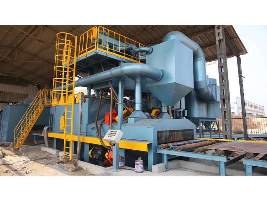 Q69 Series Steel Plate Shot Blasting Machine