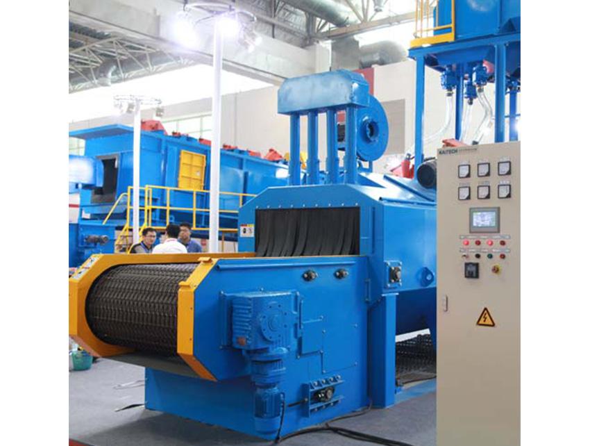 QWD Wire Mesh Belt Shot Blasting Machine
