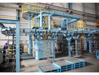 Environment Friendly Three System Characteristics of Sand Blasting Machine